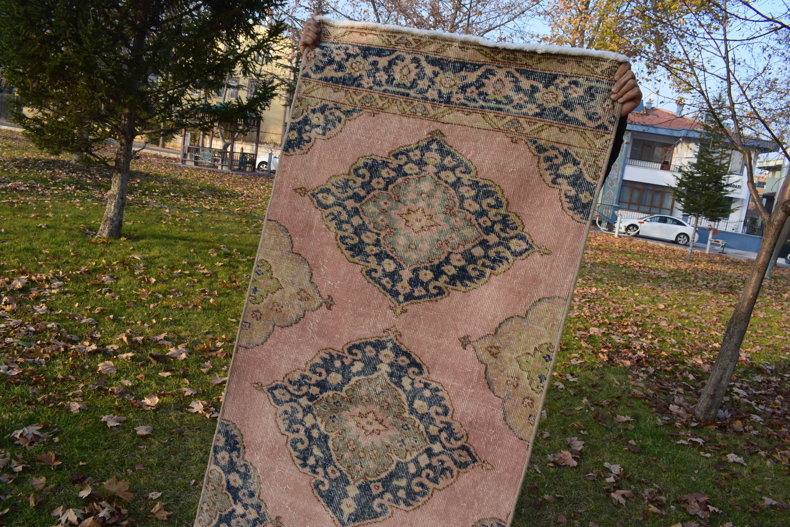 Vintage Turkish Oushak Extra Long Runner With Modern Style 2'10"×23'5" - 9