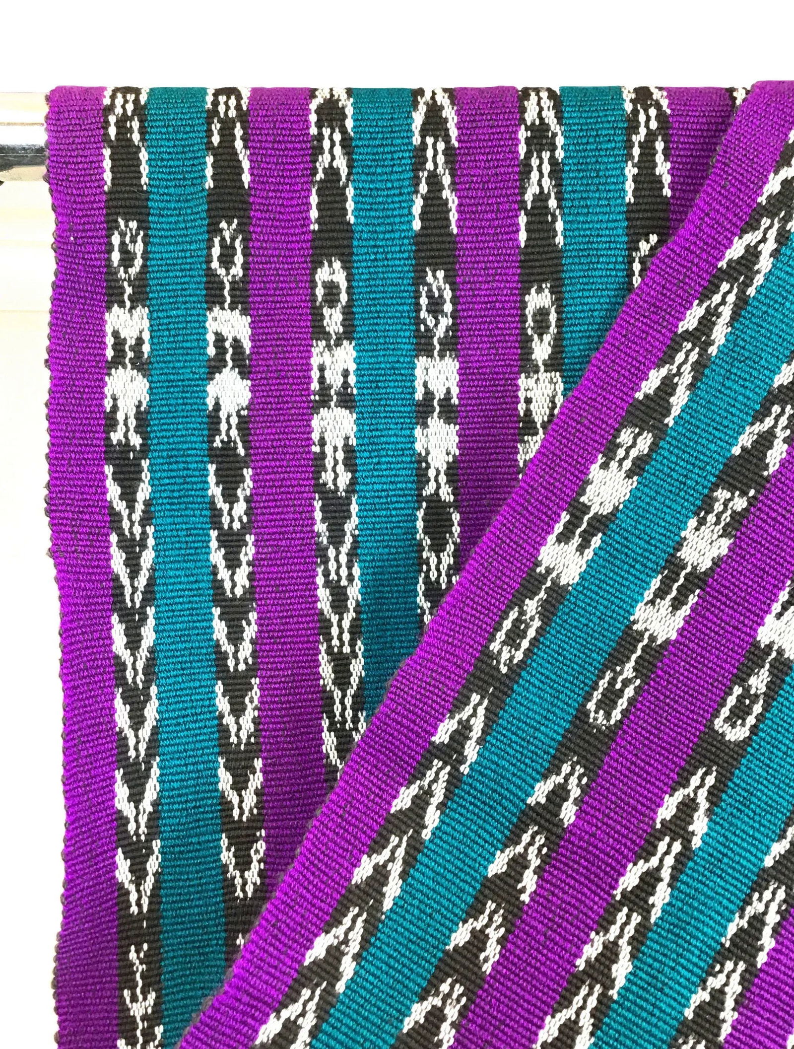 Peruvian Wool Cotton Tasseled Throw - 2