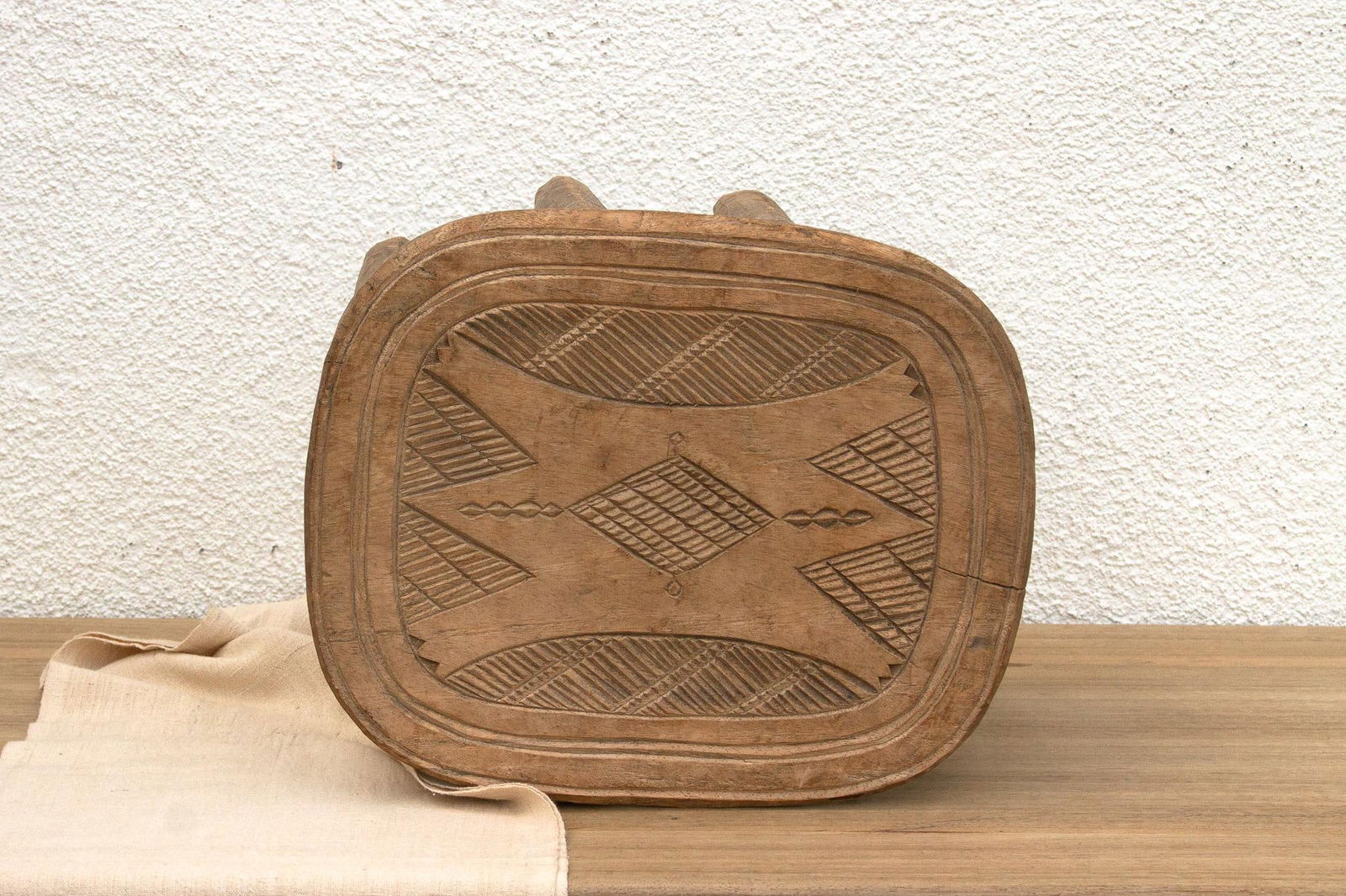 8-Legged Vintage Nupe Stool - 3