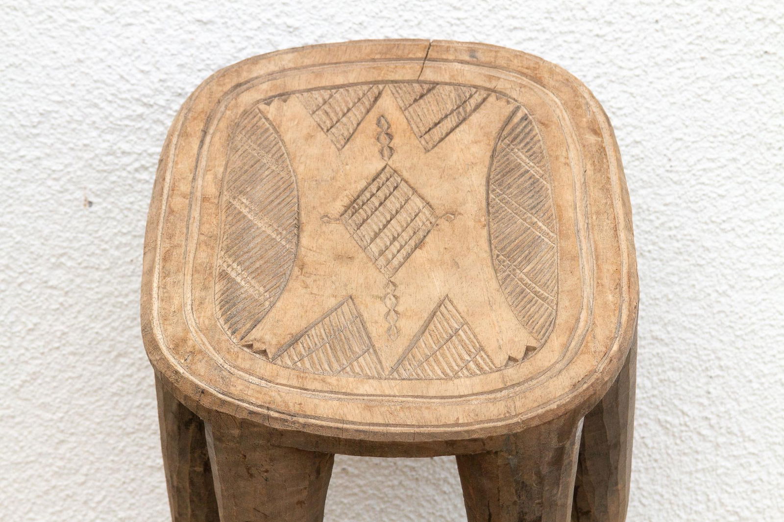 8-Legged Vintage Nupe Stool - 9