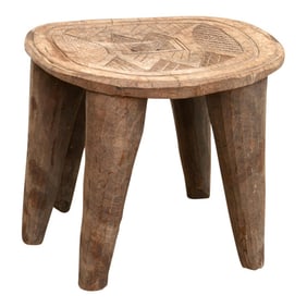 Rustic Farmhouse Antique African Table