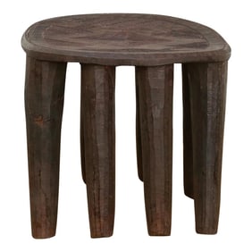 Charming Old African Nupe Side Table