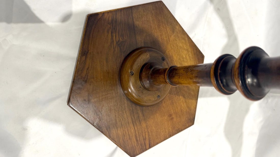 1940s Tripod Plant Stand Tables- a Pair - 8