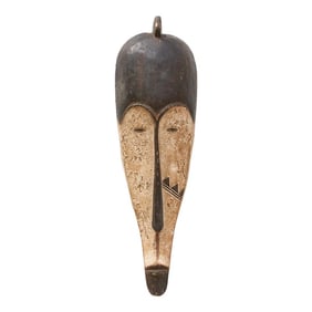 Slim & Tall African Bold Pende Mask