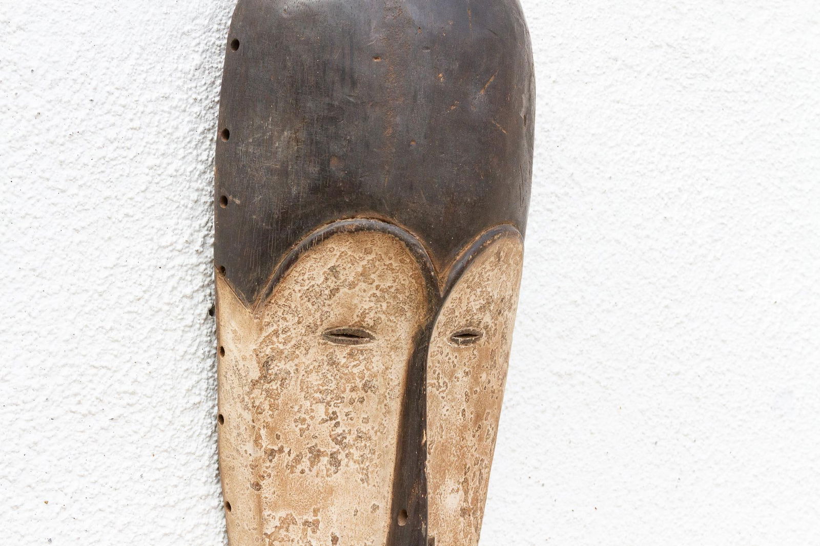 Slim & Tall African Bold Pende Mask - 4