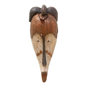 Spirited Dance African Goli Mask Art