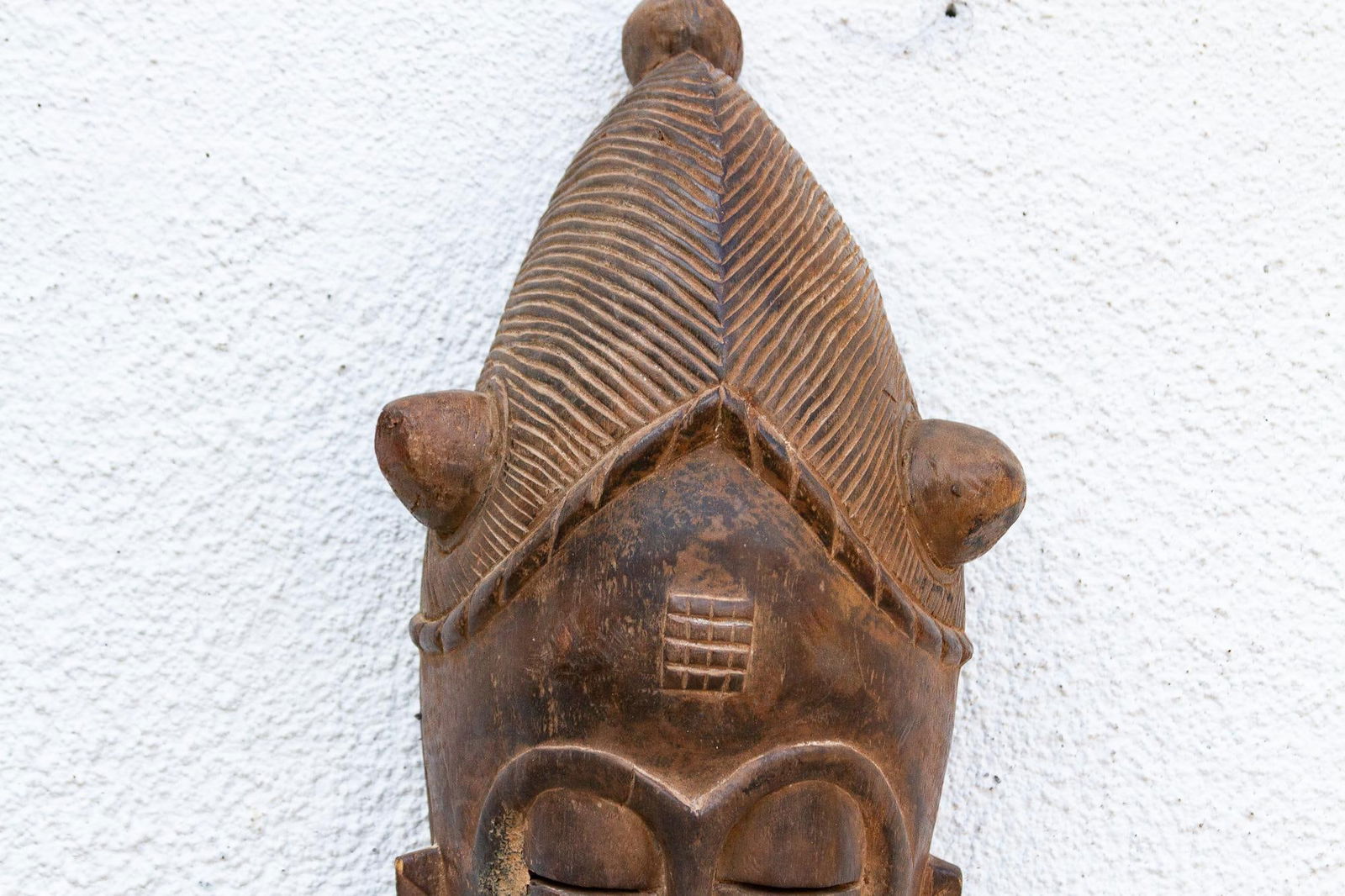 Carved Senufo Mask, Guardian of the Poro - 4