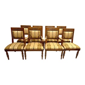 1990s Henredon Grand Provenance Dining Chairs- Set of 8