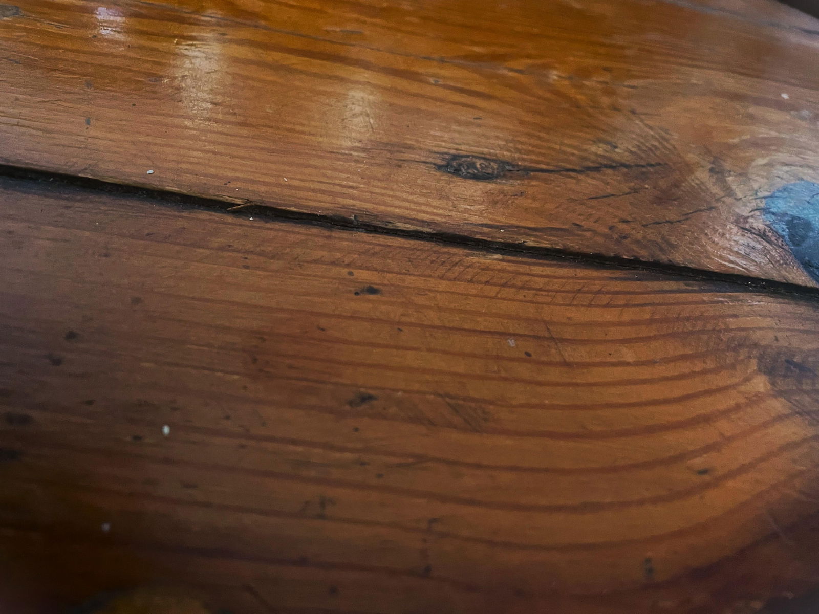 Rustic Knotty Pine Cabin Cottage Table & Chairs Handmade Kitchen Dining Set of 3 - 12