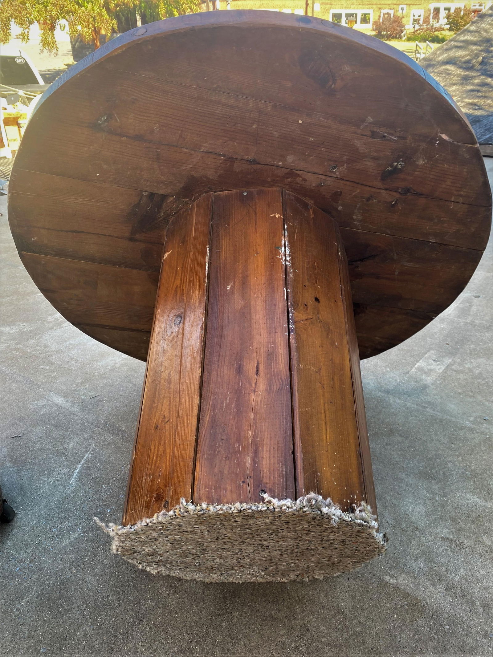 Rustic Knotty Pine Cabin Cottage Table & Chairs Handmade Kitchen Dining Set of 3 - 9
