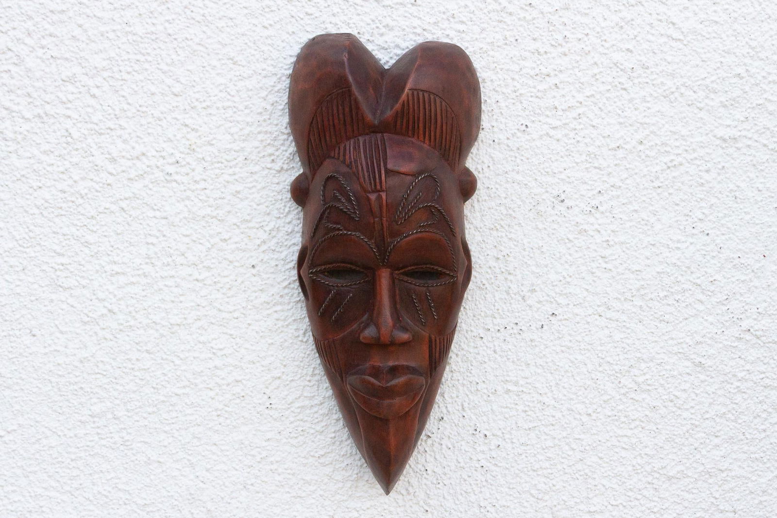 Ritual Crown, Carved Mask Wall Art - 5