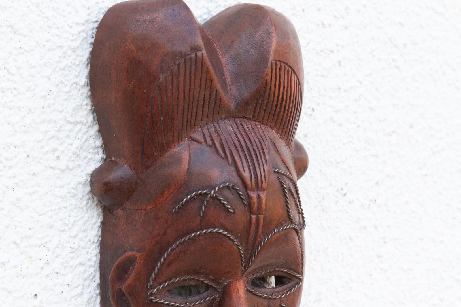 Carved Memories, African Mask Wall Art - 3