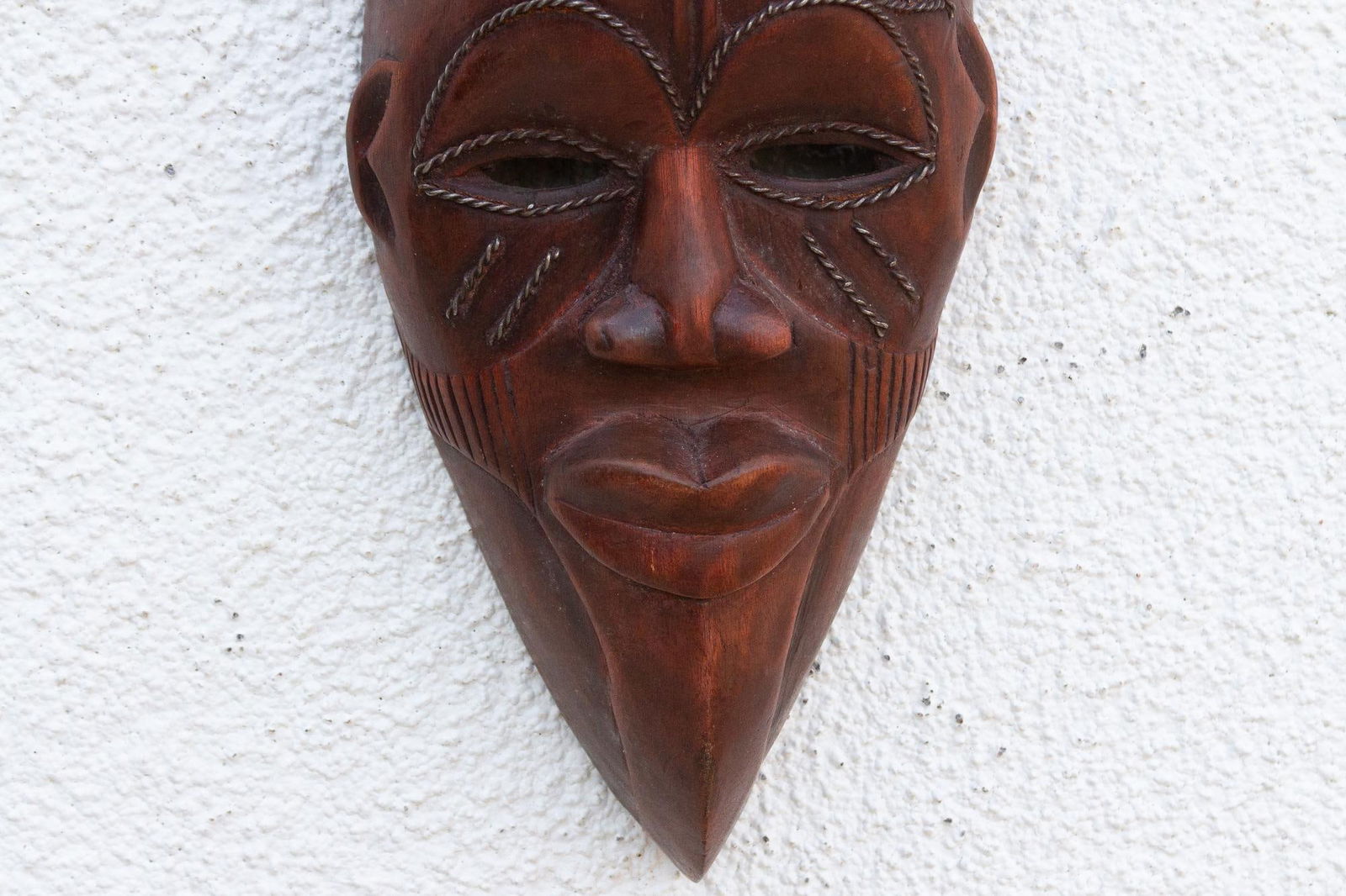 Carved Memories, African Mask Wall Art - 4