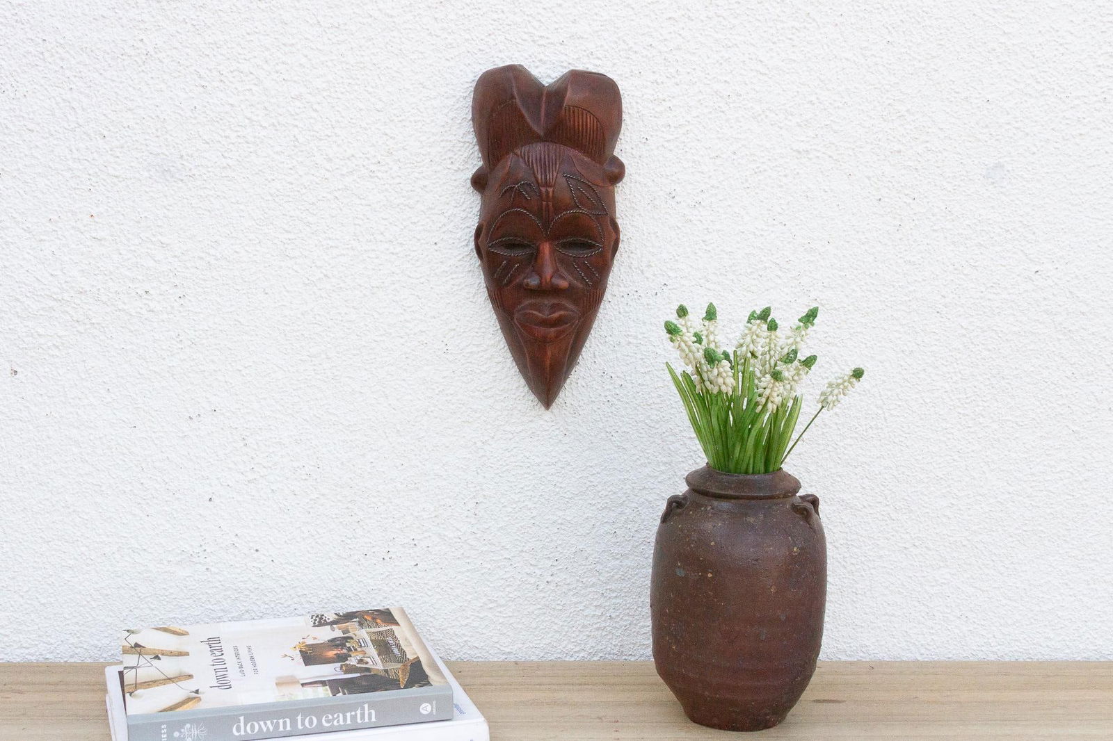 Carved Memories, African Mask Wall Art - 8