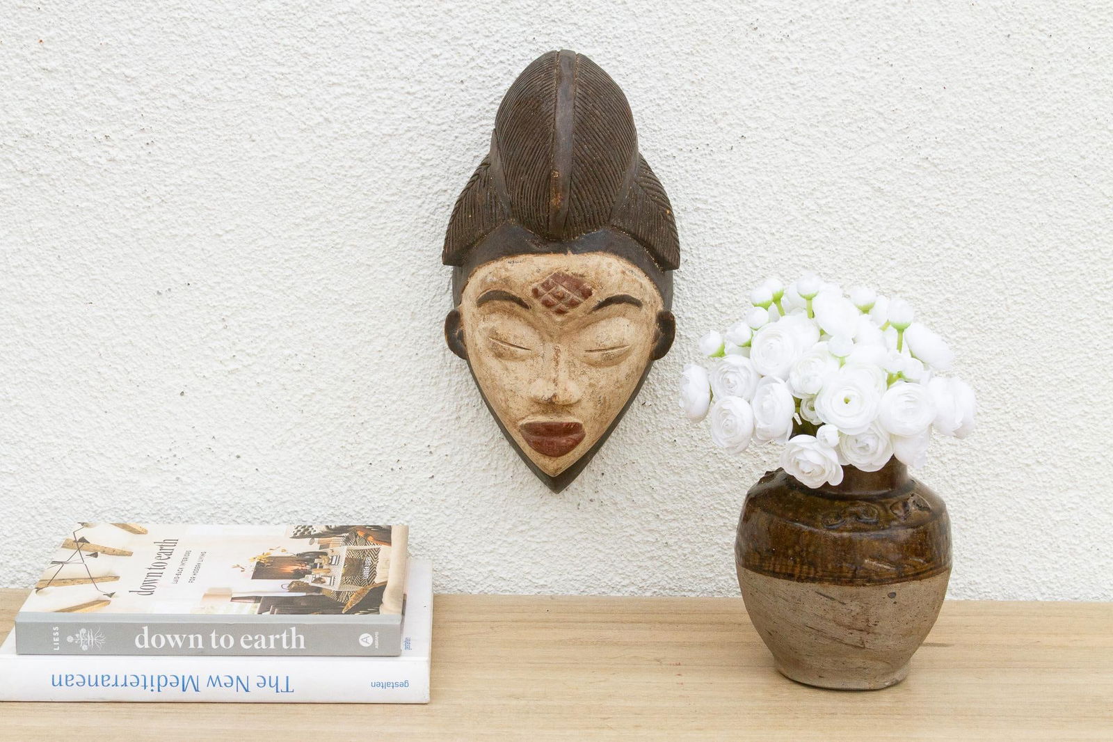 A Vision of Serene Beauty, Vintage Mask - 8