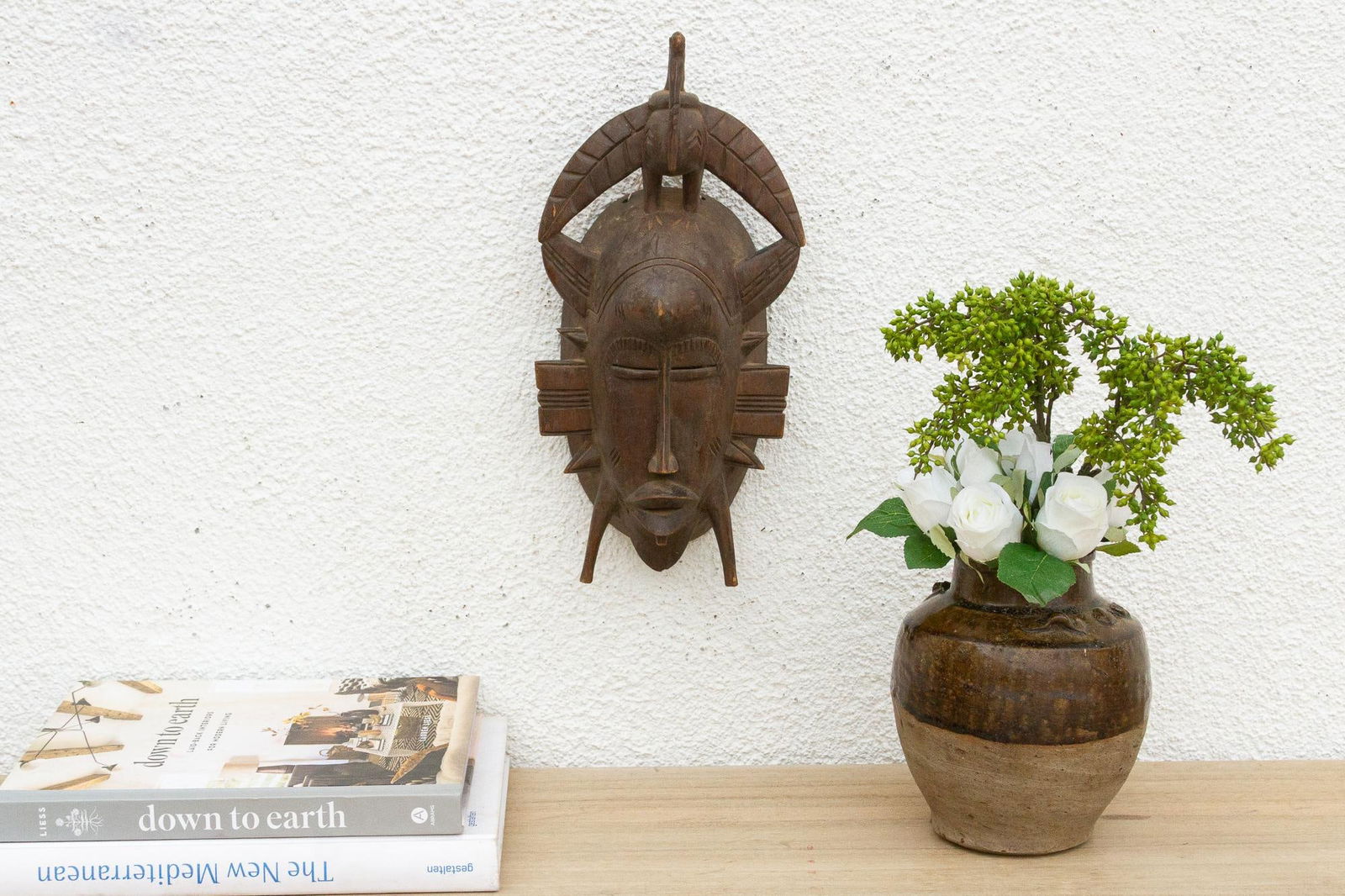 Vintage Luba Mask, a Messenger Bird - 2