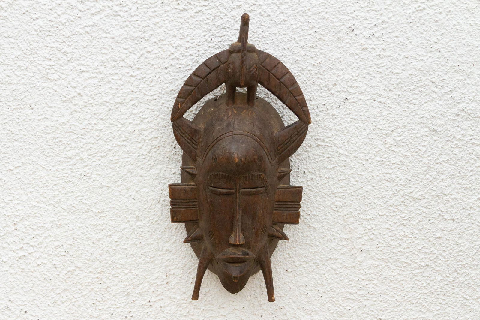 Vintage Luba Mask, a Messenger Bird - 5