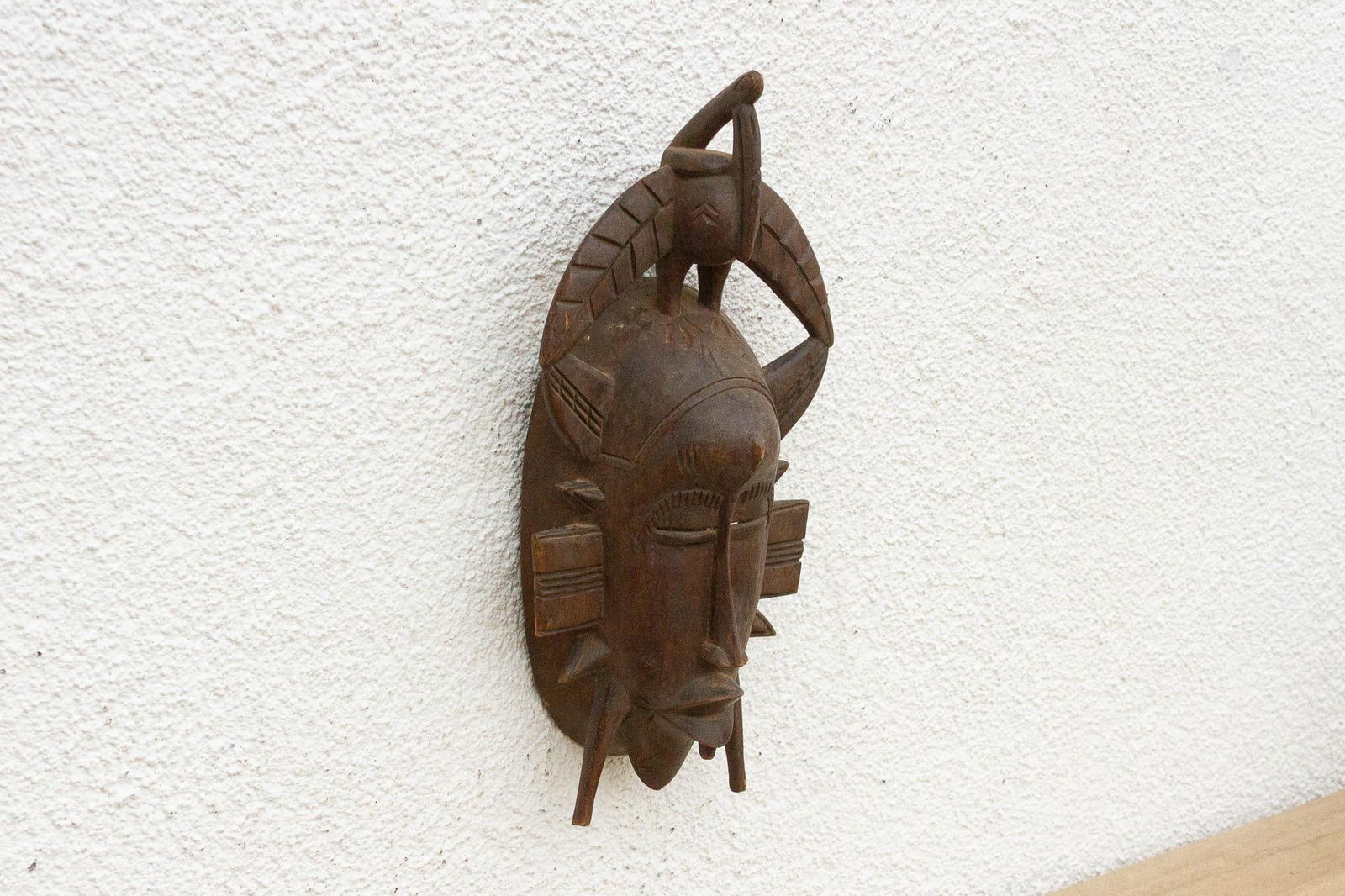 Vintage Luba Mask, a Messenger Bird - 6