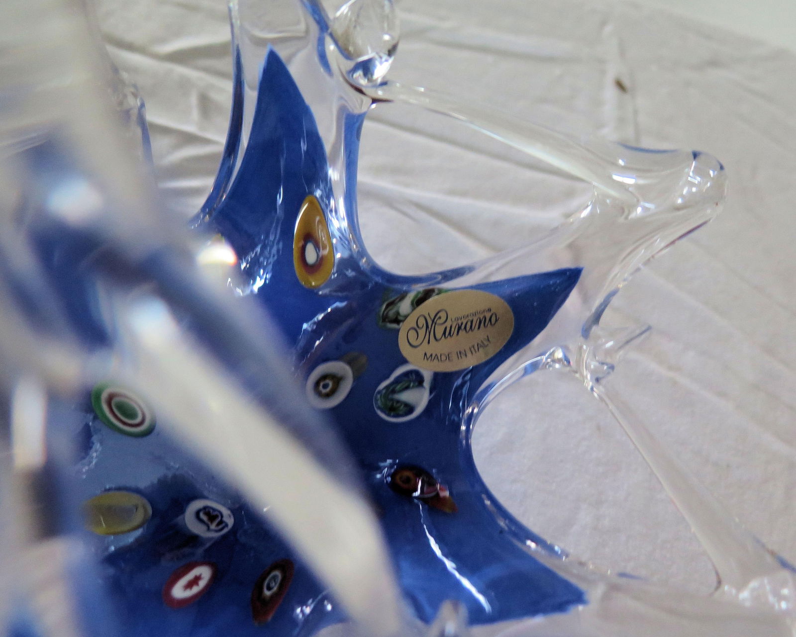 Murano Candy Dish Millefiori Design/Fratelli Tasso - 2