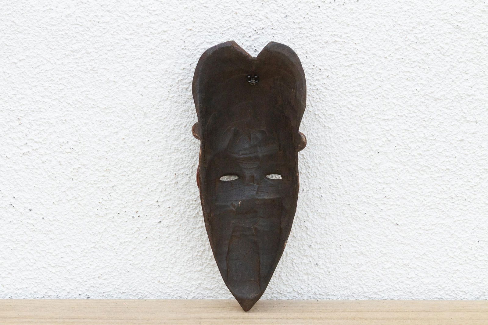 Carved Wood Tribal Wall Art - 6