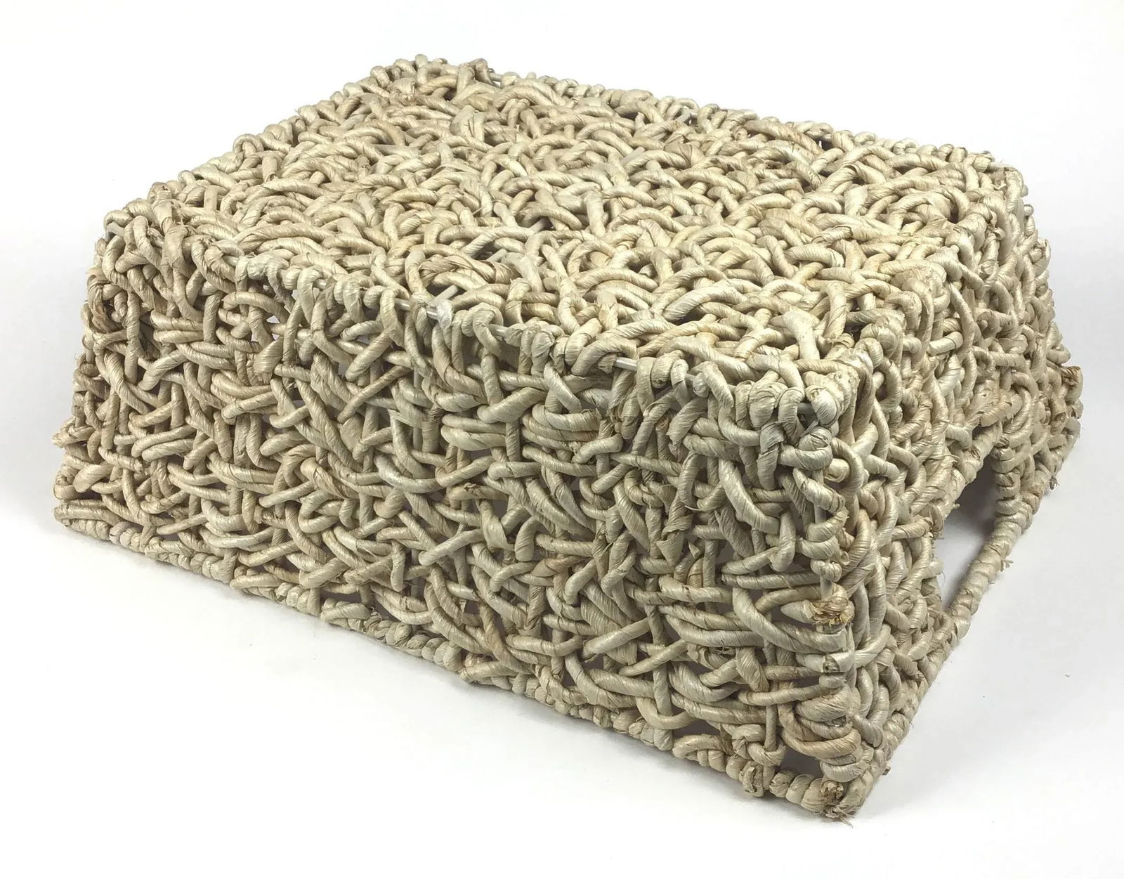 Artisan Interwoven Tray Basket - 10