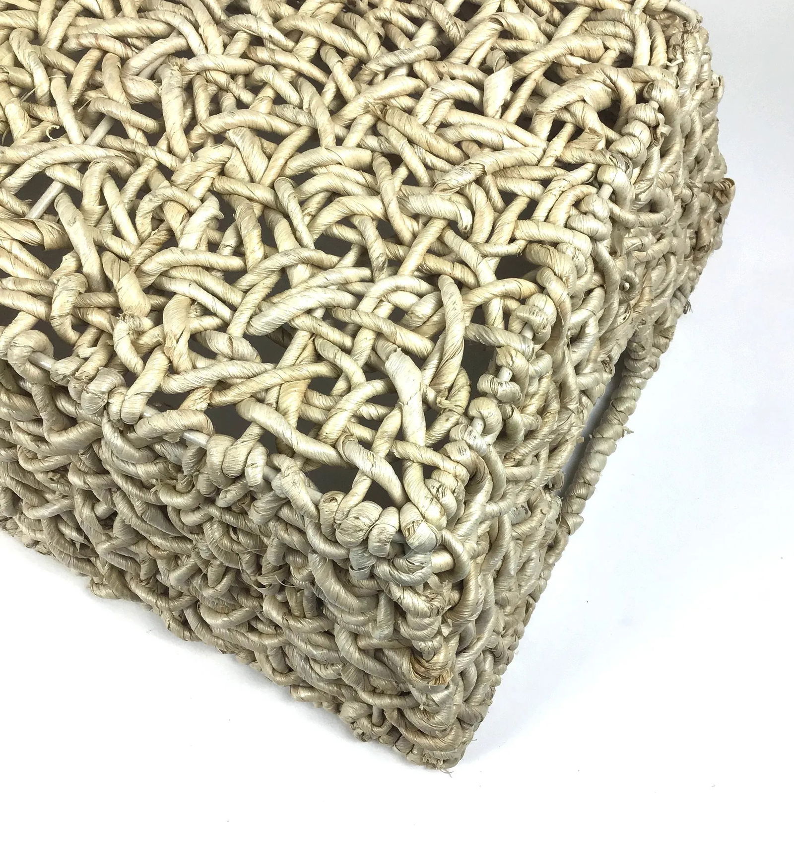 Artisan Interwoven Tray Basket - 11