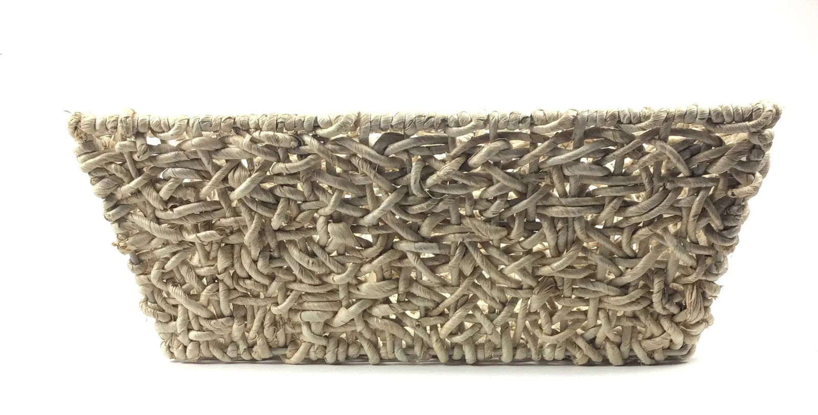 Artisan Interwoven Tray Basket - 4