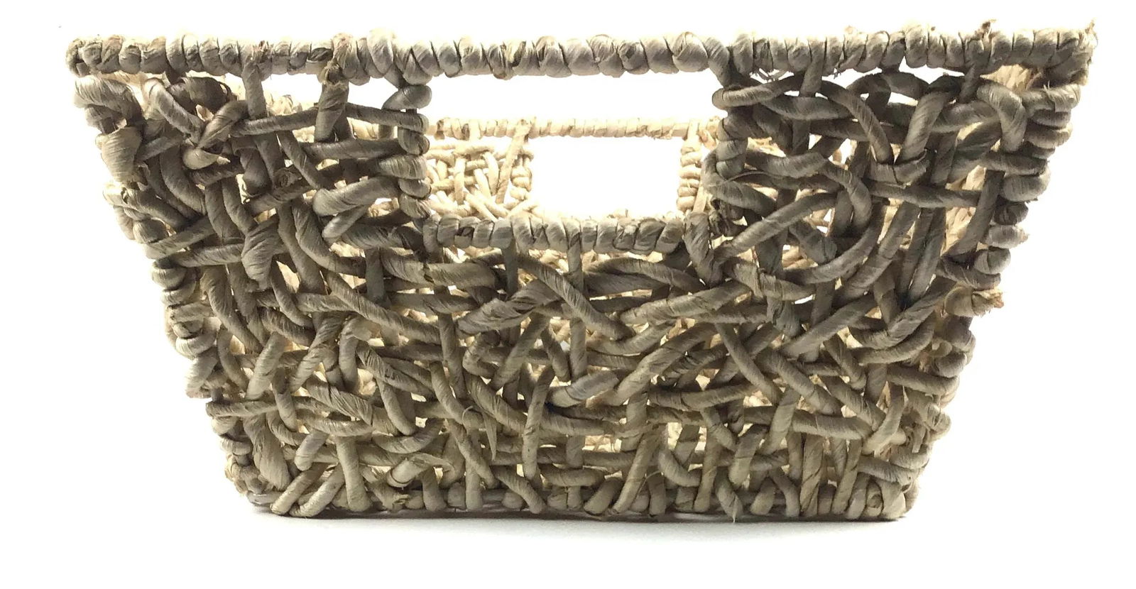 Artisan Interwoven Tray Basket - 5