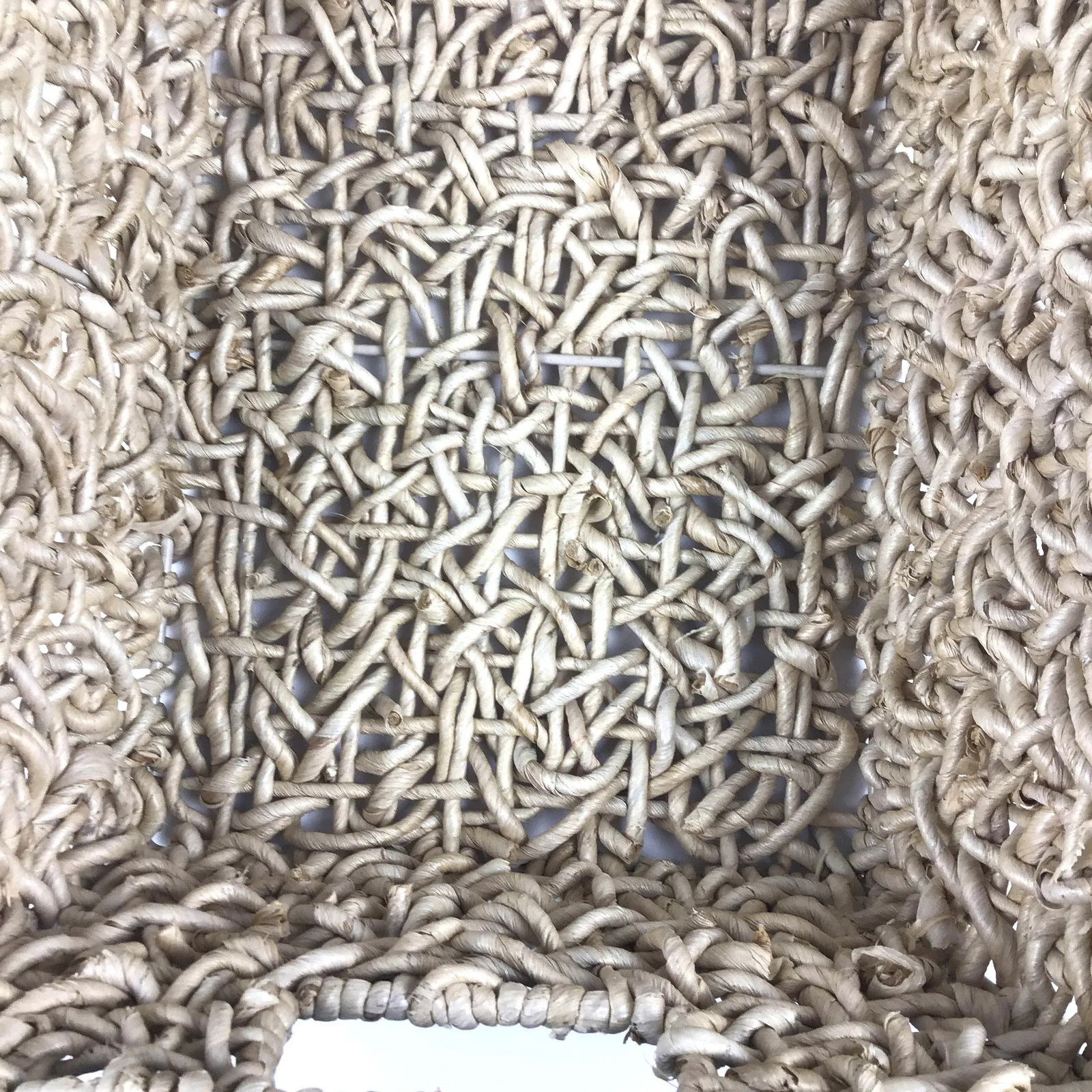 Artisan Interwoven Tray Basket - 6