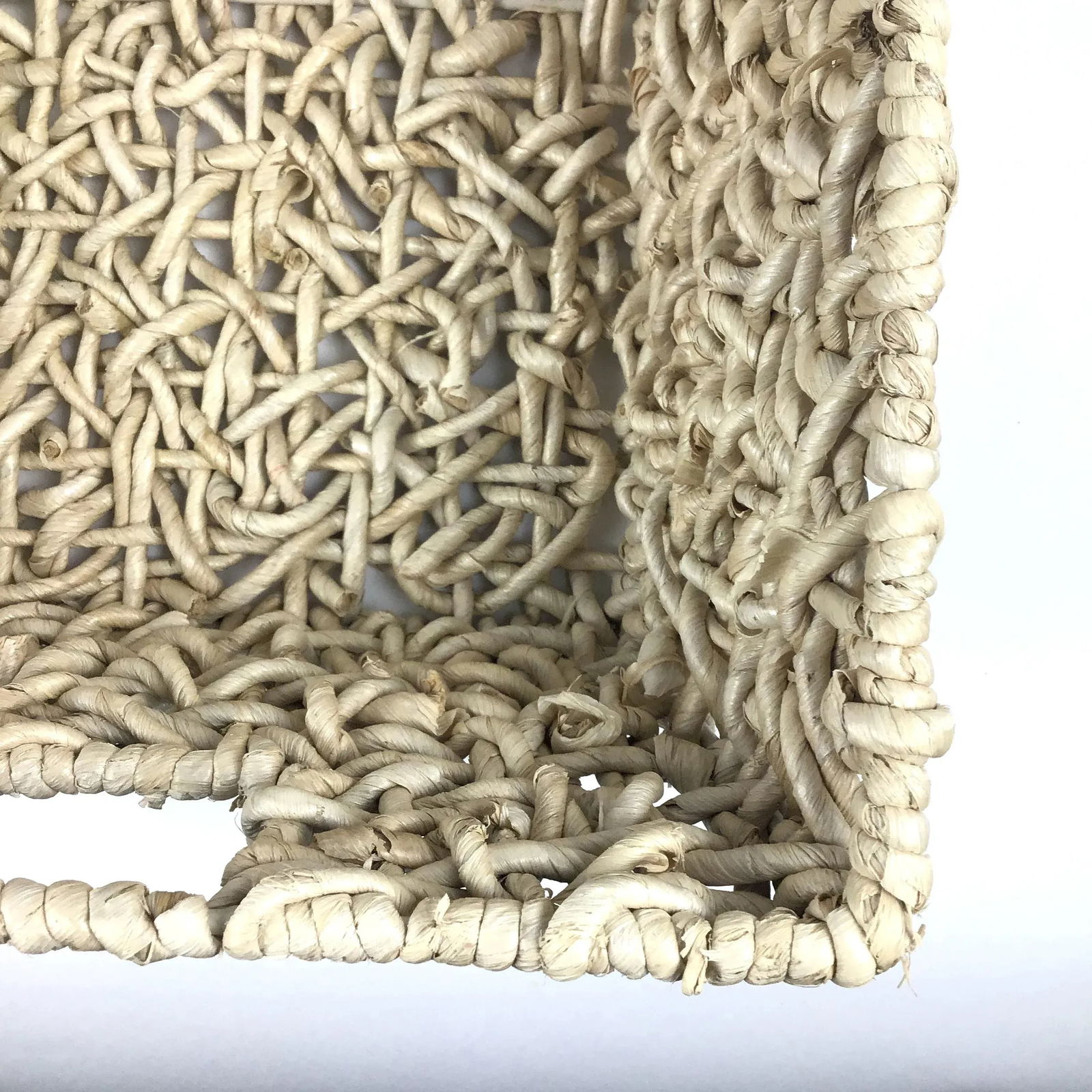 Artisan Interwoven Tray Basket - 7