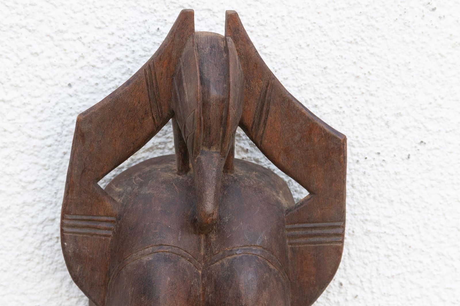 African Baule Mask, a Double Vision - 4