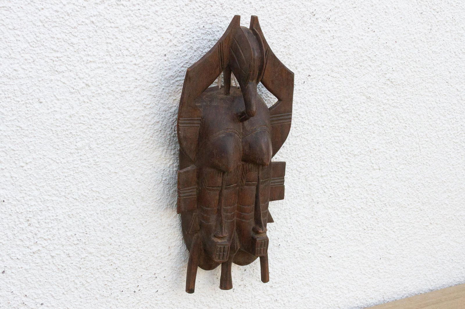 African Baule Mask, a Double Vision - 6