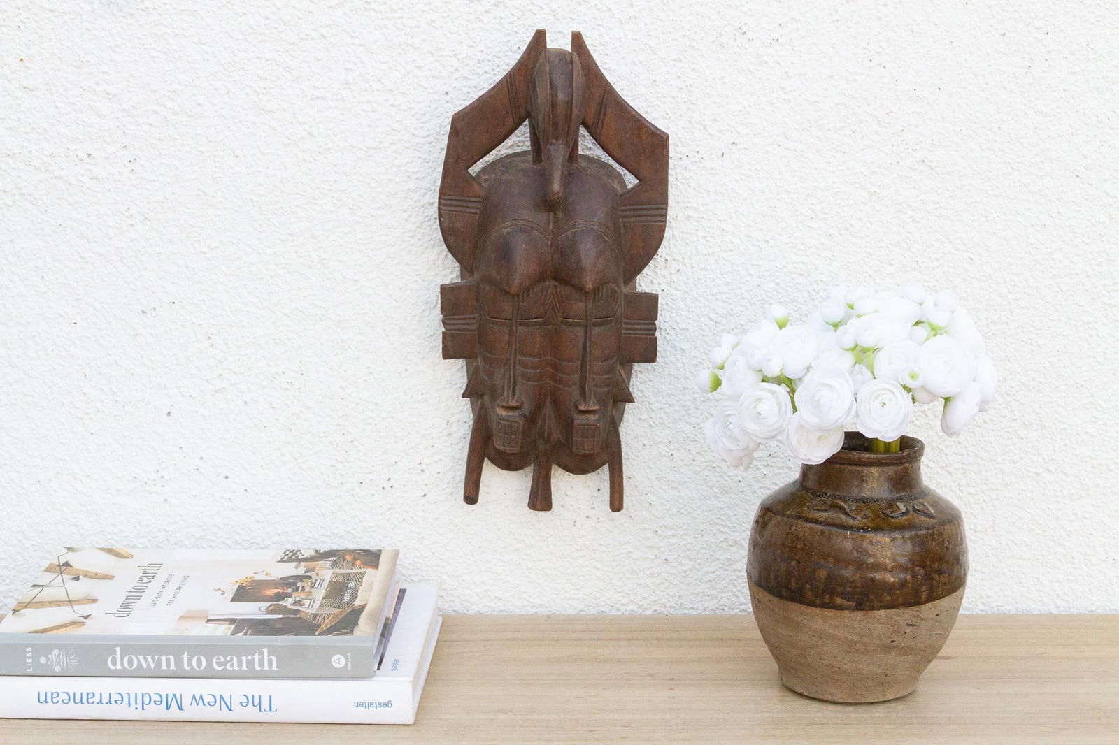 African Baule Mask, a Double Vision - 8