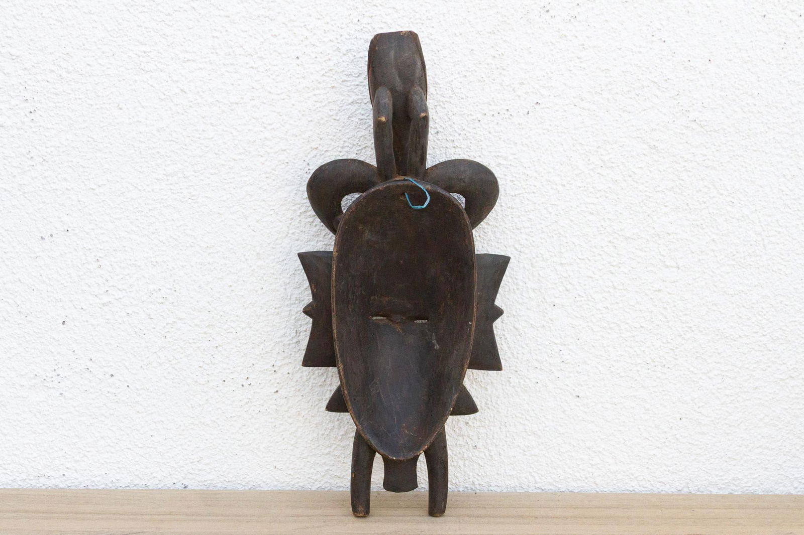 Painted "Lipiko" African Mask, a Guardian Spirit - 6