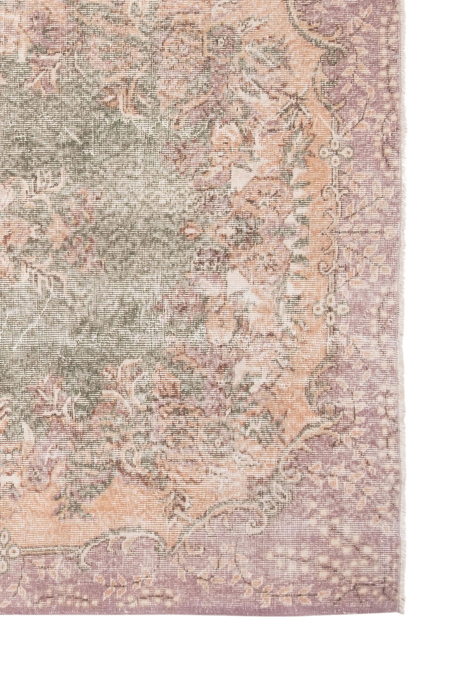 Distressed Turkish Sparta Rug - Large Area Rug 5'7" X 10'2" - 9