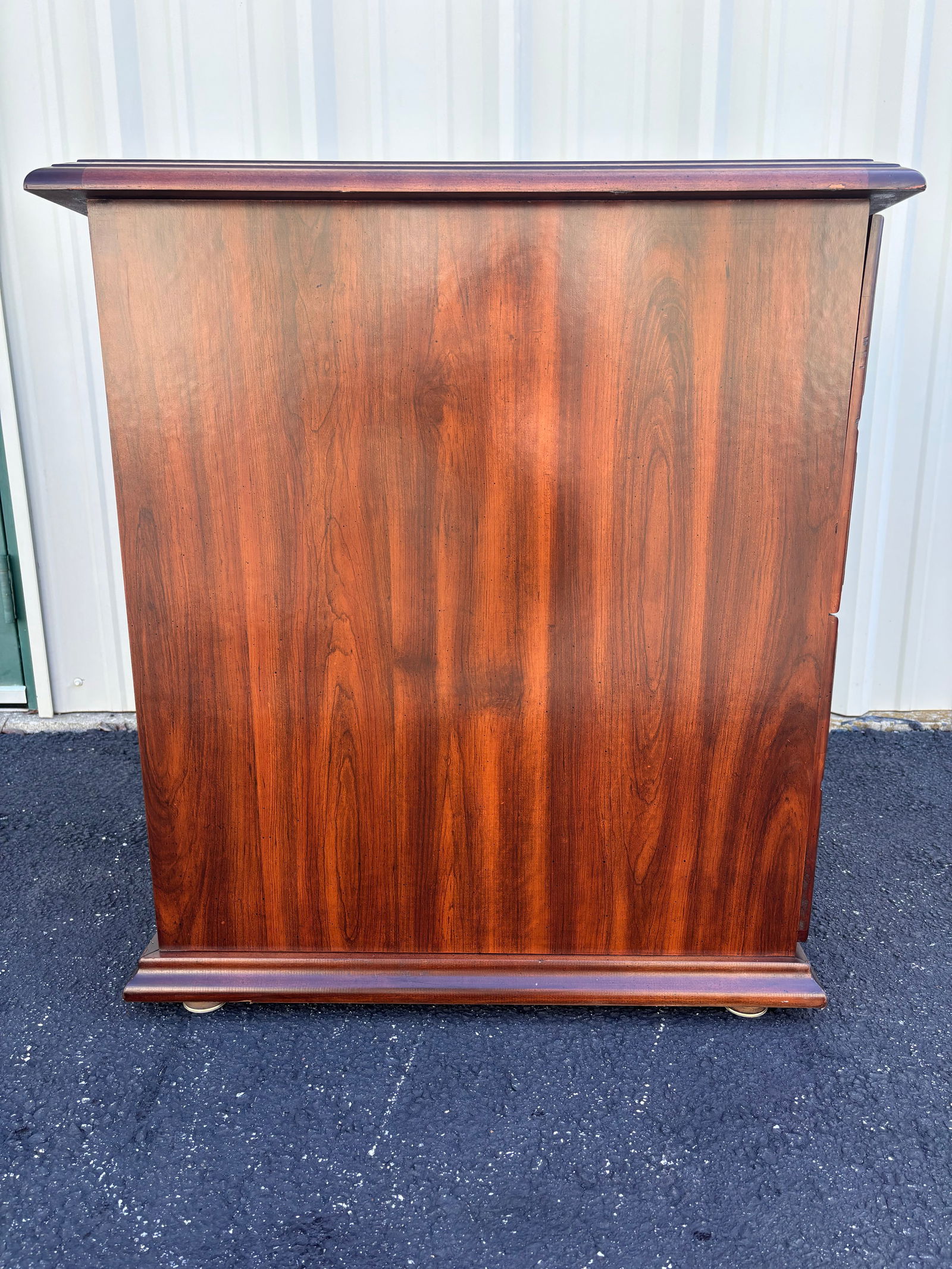 Two-Drawer Cherry Chippendale Style Filing Cabinet - 10