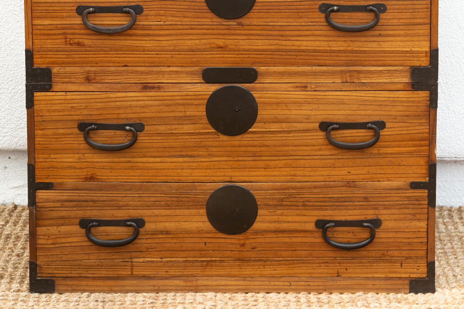 Antique Japanese 2-Piece Tansu Dresser - 6