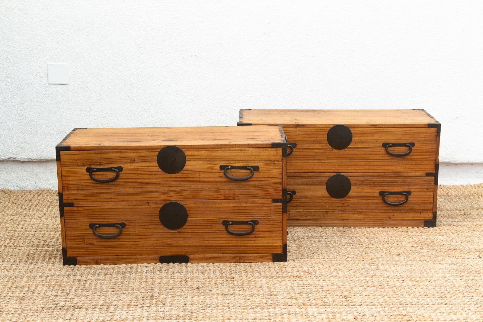 Antique Japanese 2-Piece Tansu Dresser - 8