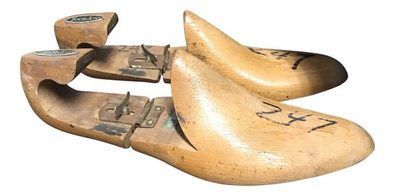 Vintage Wood Shoe Stretchers - a Pair