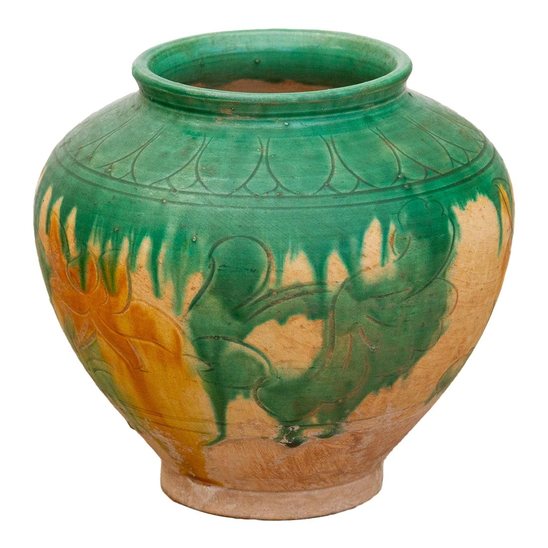 Tang Dynasty Style Sancai Pottery Vase (1 of 9)