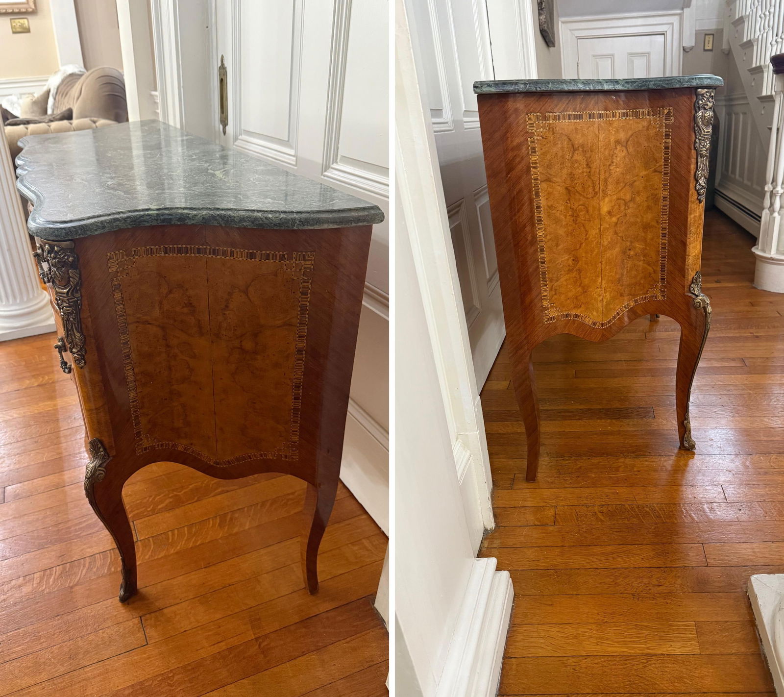 Mid 19th Century Chest of Drawers With Marble Top - 12