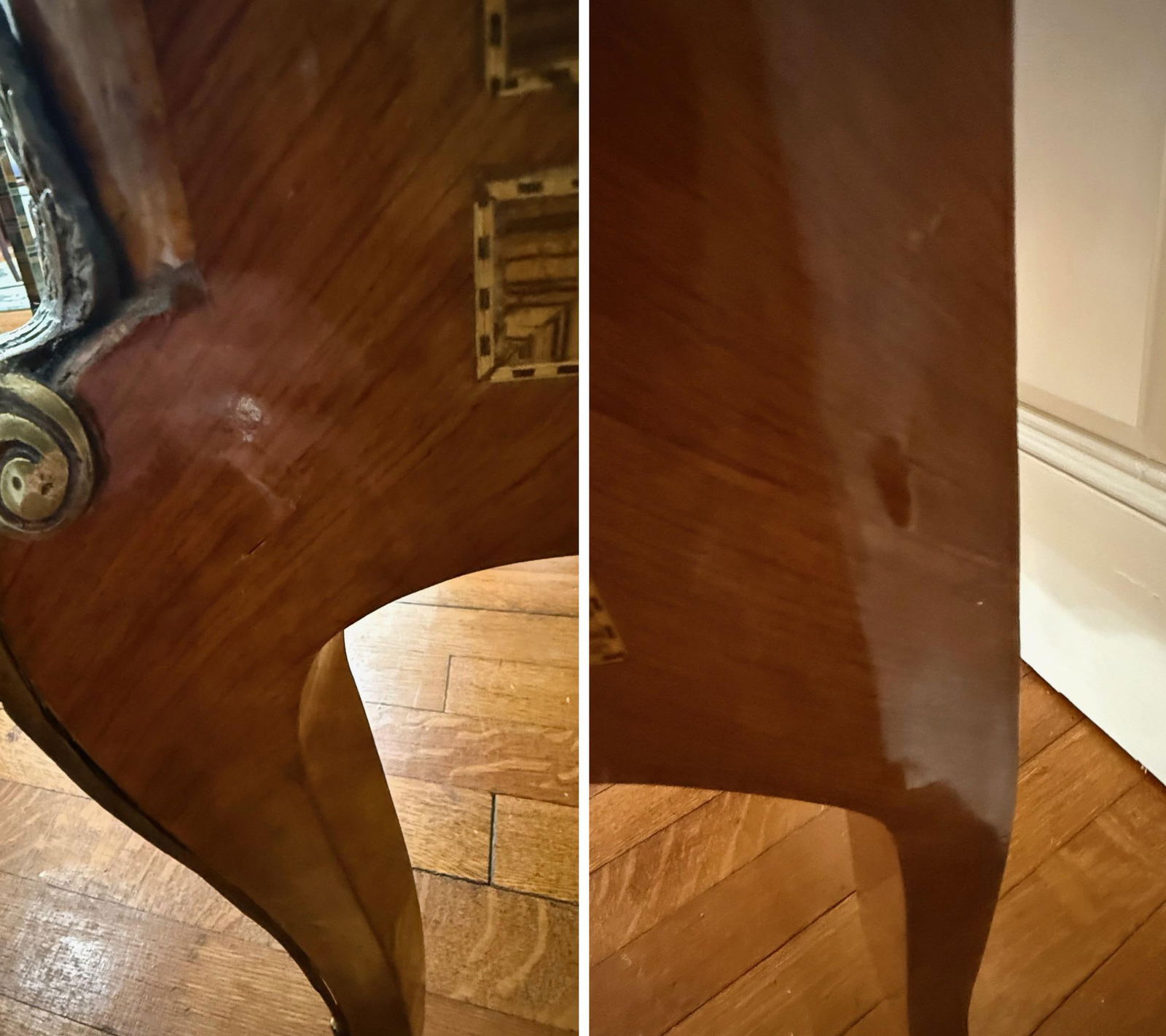 Mid 19th Century Chest of Drawers With Marble Top - 6