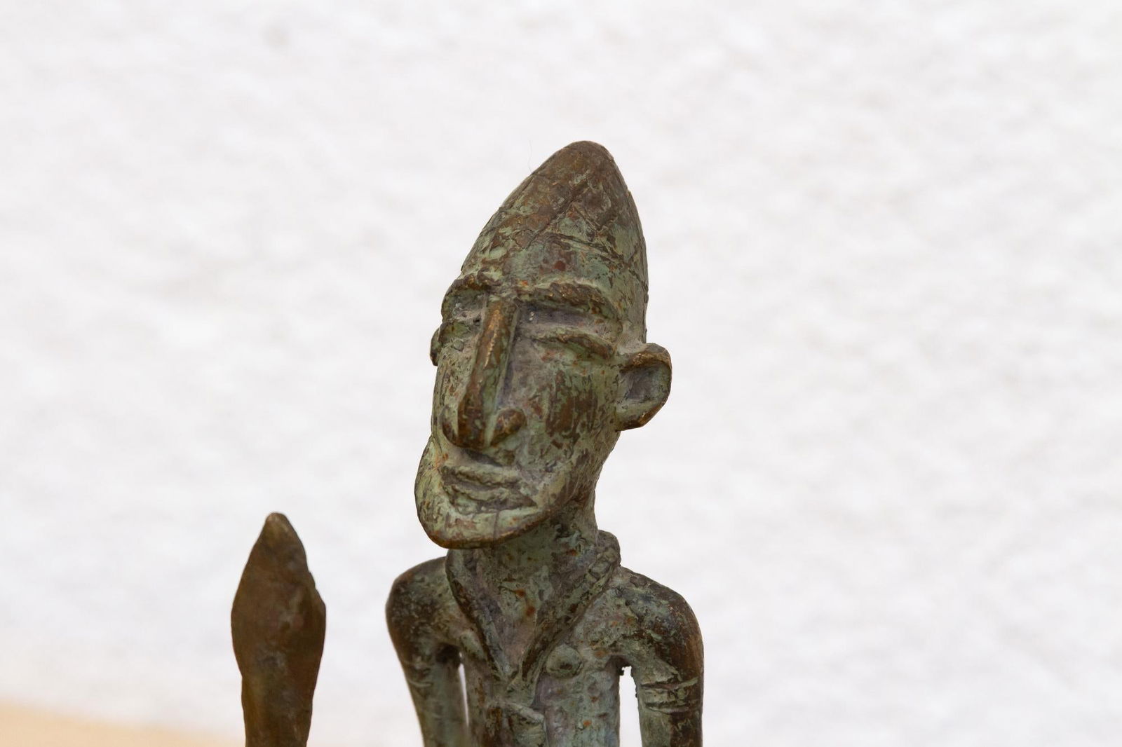 Authentic Antique Dogon Bronze Figure - 3