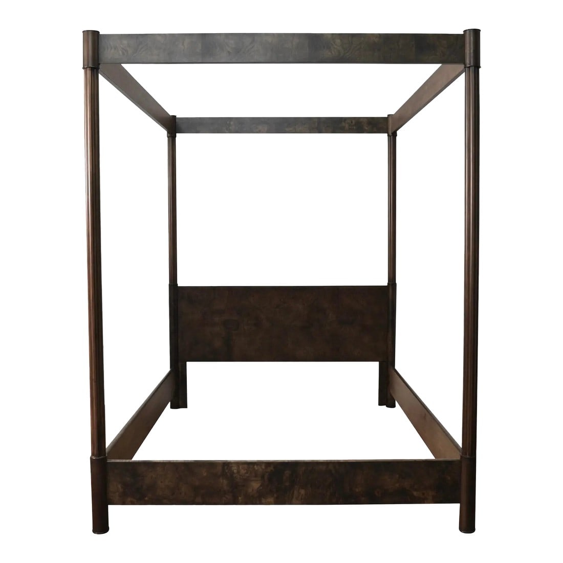 Mid Century Henredon Scene II Four Poster Canopy Bed (1 of 11)