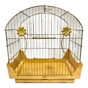 1950s Art Nouveau Bird Cage