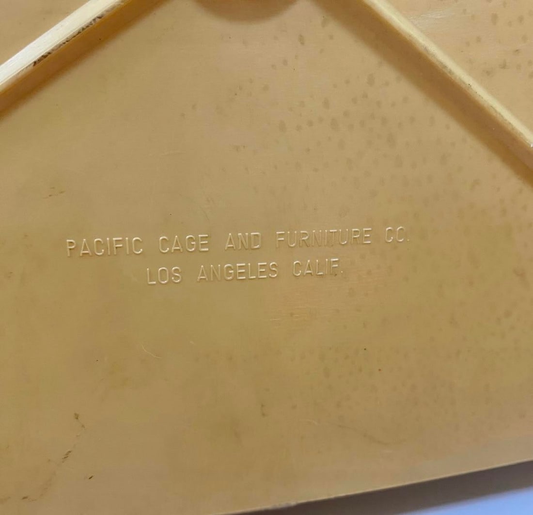 1950s Art Nouveau Bird Cage - 9