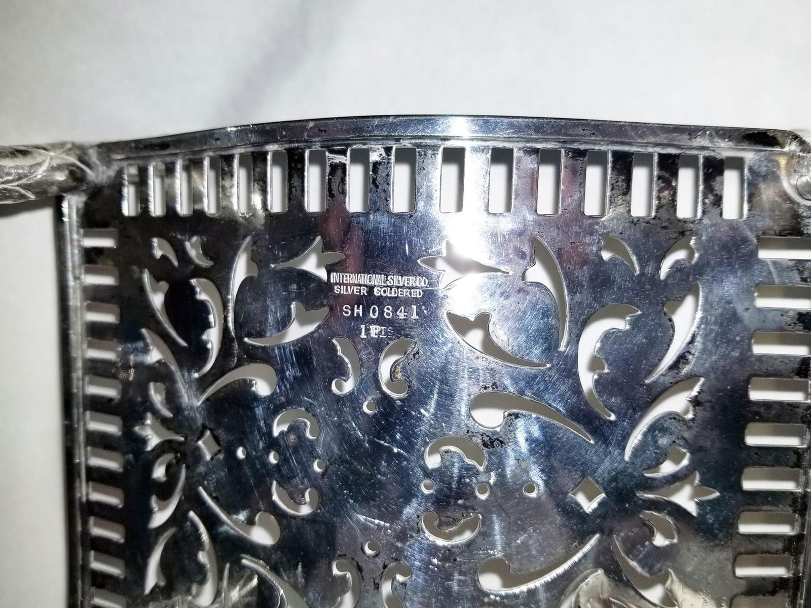 1940s Silverplate Asparagus Serving Stand - 5