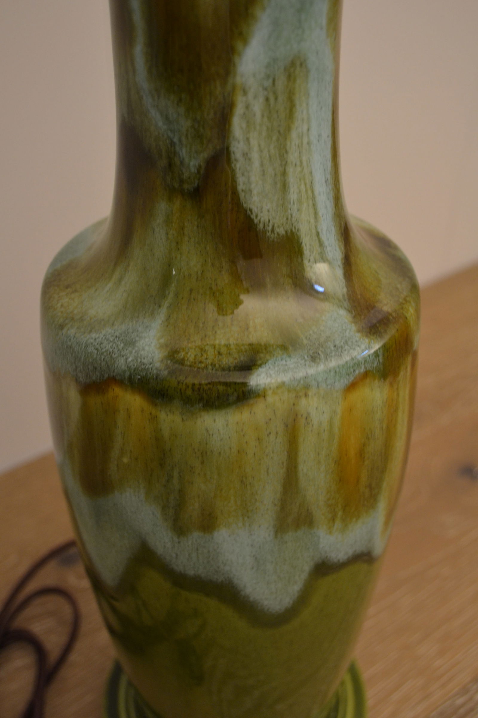 Mid Century Studio Ceramic Lamp - 3