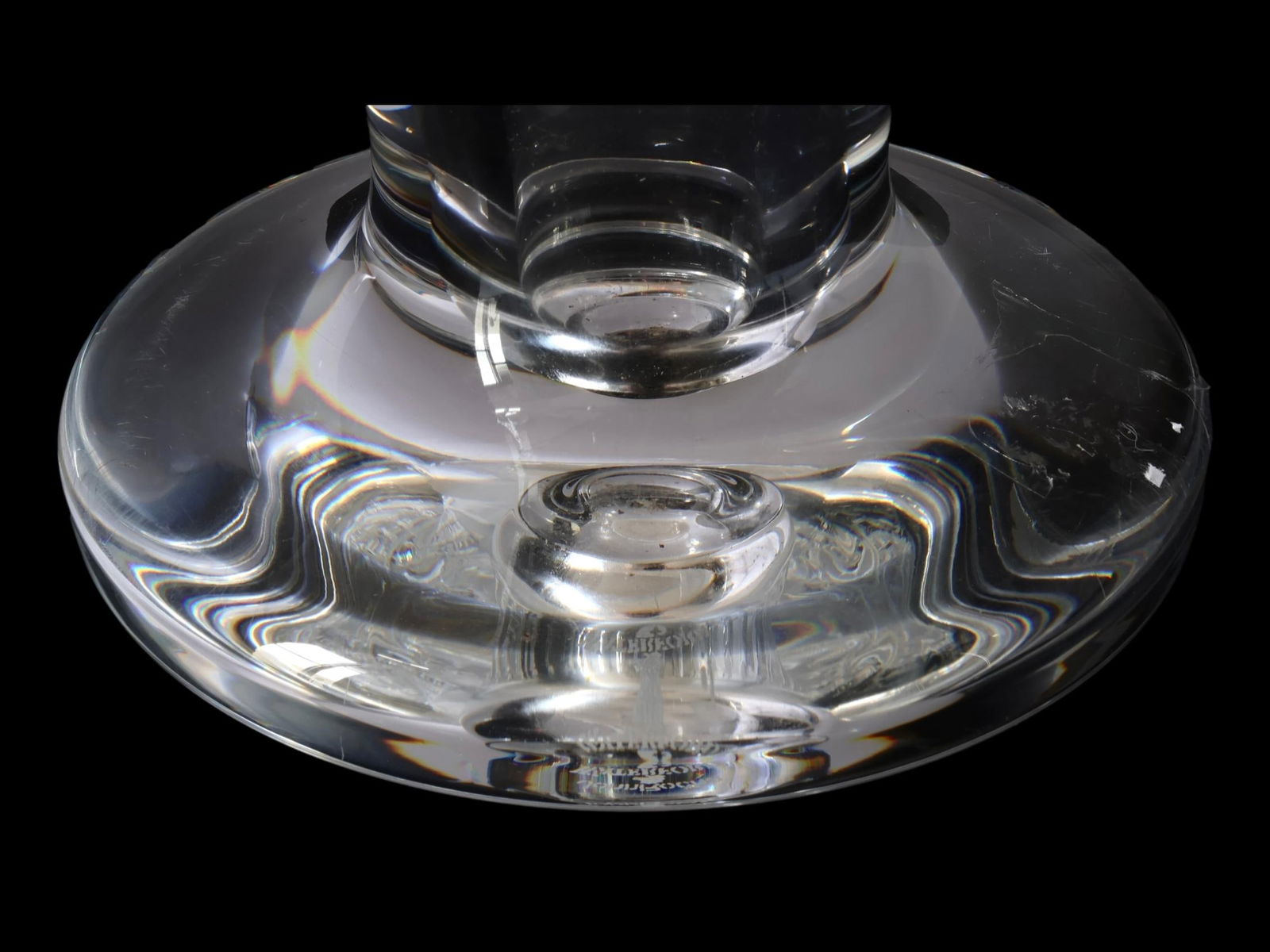 Large Heavy Waterford John Roca Centerpiece Vase - 4