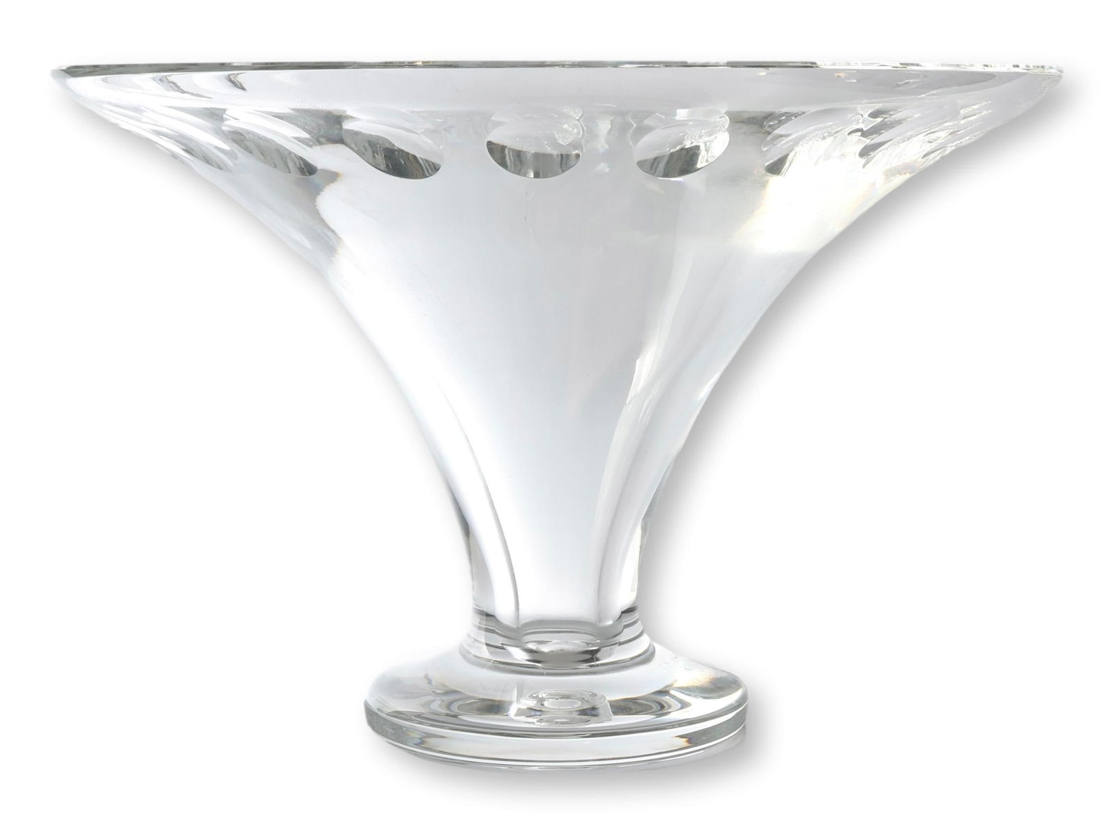 Large Heavy Waterford John Roca Centerpiece Vase - 5